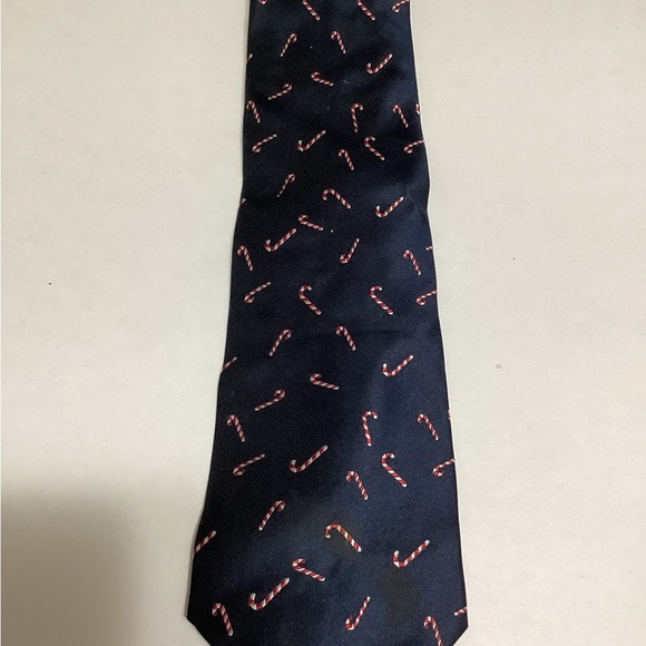 Mens Christmas tie. Candycanes - Picture 1 of 1